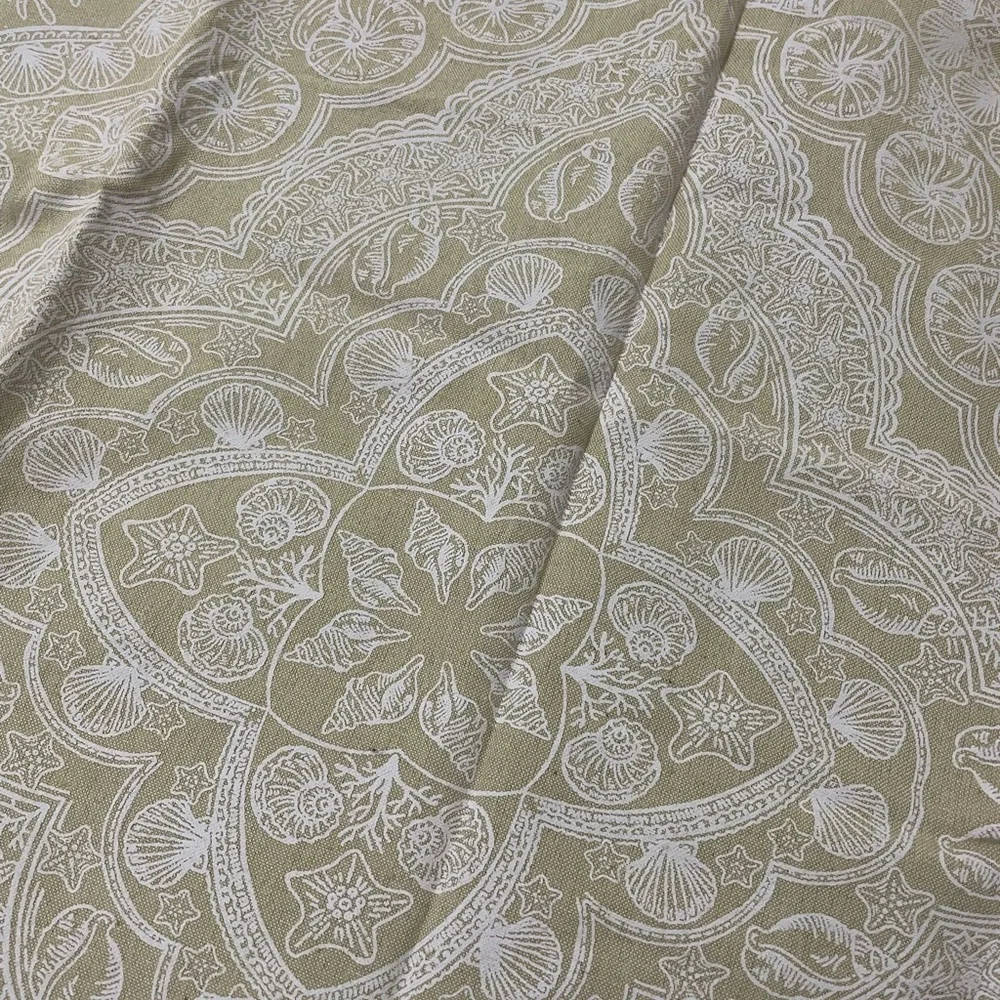 Coastal shower curtain